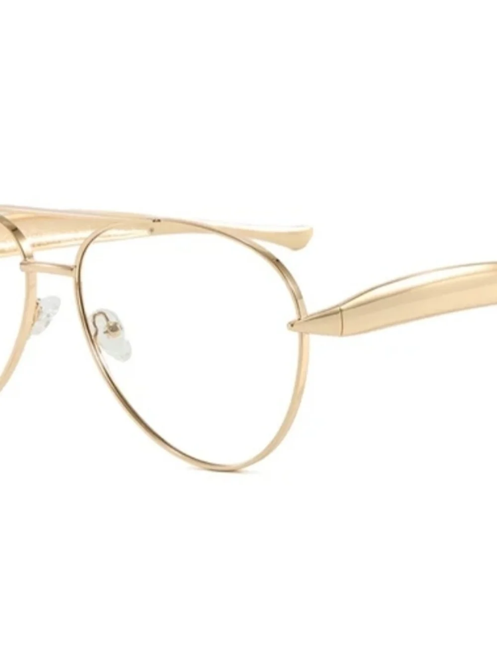 Luxury Aviator Sunglasses Gradient Lenses